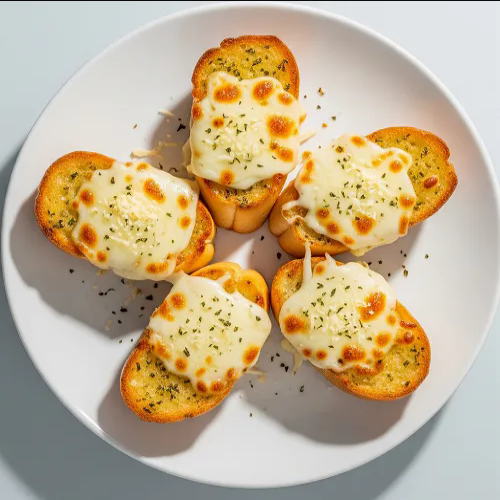 Garlic Bread With Cheese X4 Slices 