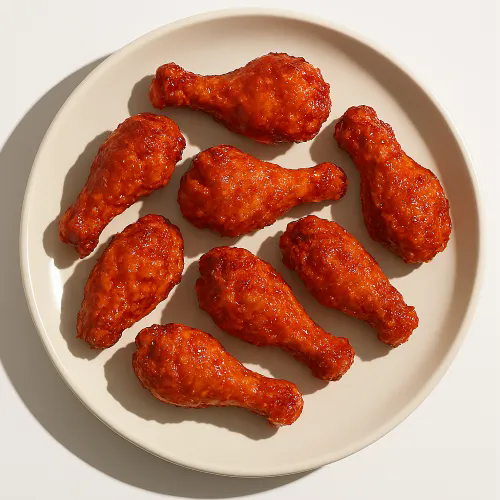Extra Hot Buffalo Sauce Chicken Wings 