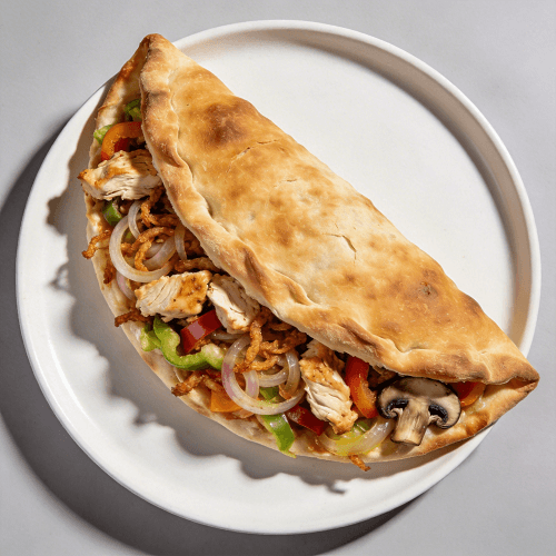 Chicken & Donner Calzone 